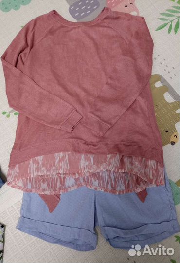 Джинсы, шорты, платье, кофточки для беременных h&m