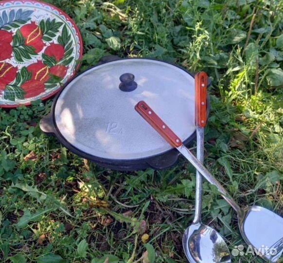 Казан чугунный 12 литров