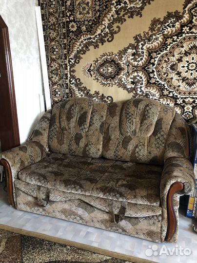 Диван+2кресла б/у