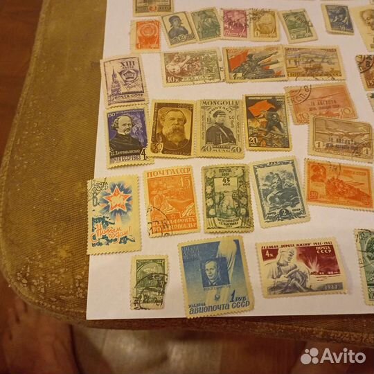 Марки СССР и Англии