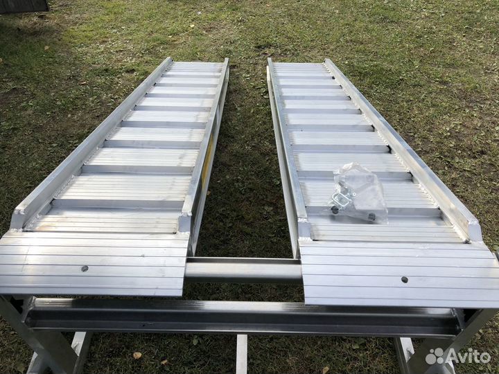 Сходни трапы аппарели из алюминия, производство