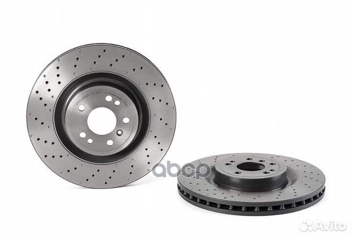 Диск тормозной UV Coated перед 09A95821 Brembo