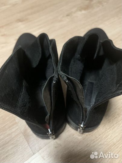Полусапоги pazolini замшевые 39 размера