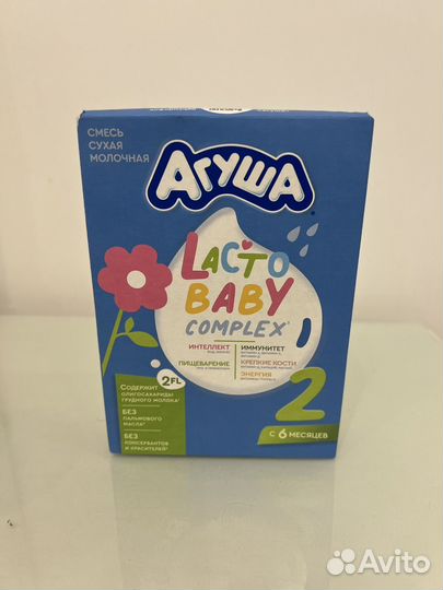 Сухая смесь агуша 2