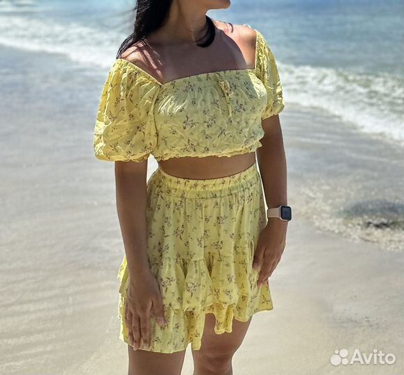 Костюм летний топ и юбка