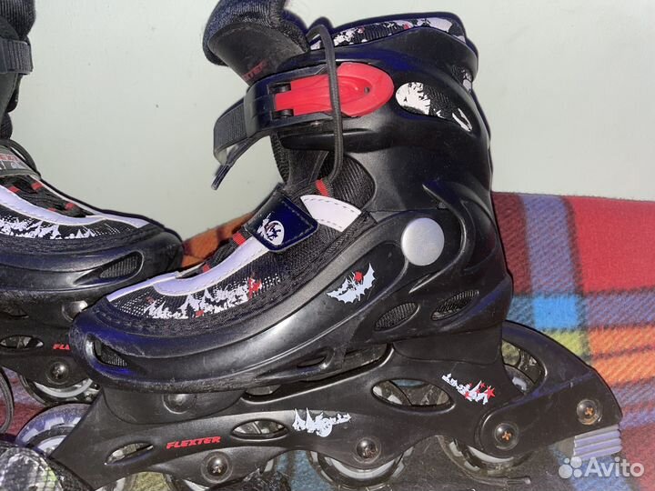 Детские ролики с защитой