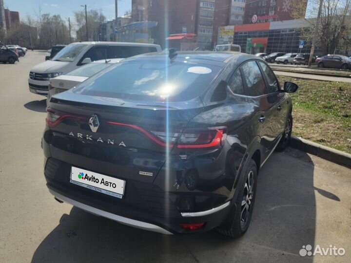 Renault Arkana 1.3 CVT, 2022, 45 000 км