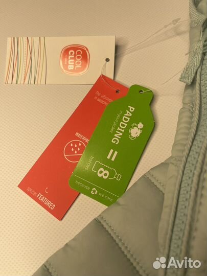 Демисезонная куртка дутик для девочки