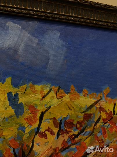 Картина маслом в раме «Дагестан»