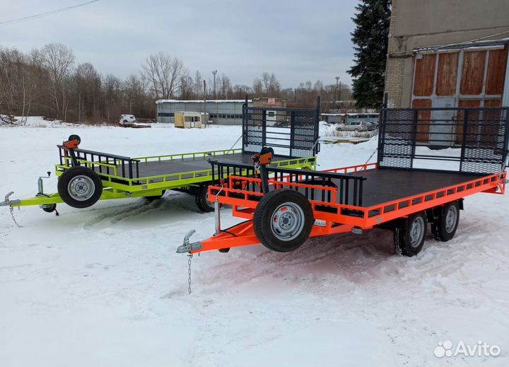 Двухосный легковой прицеп