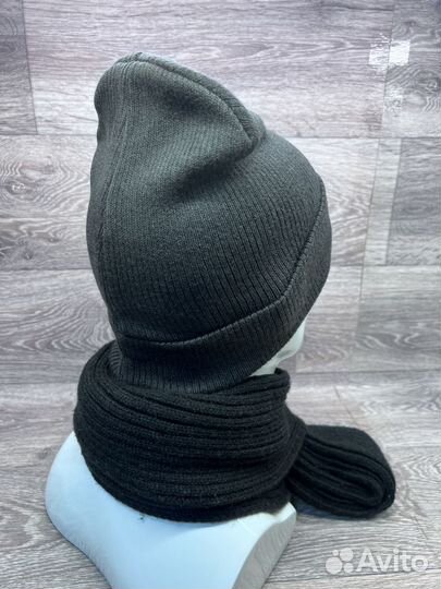 Шапка мужская вязаная из шерсти, Tesoro