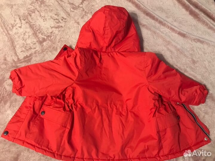 Куртка зимняя на мальчика/девочку 92