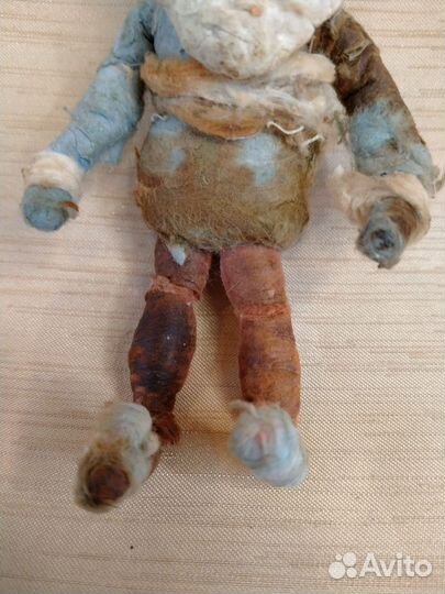 Ватная ёлочная игрушка Гном/старик