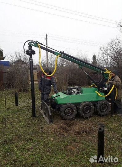 Винтовые сваи под ключ с установкой