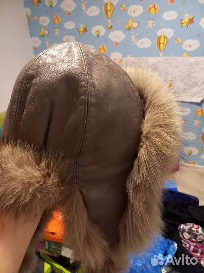 Шапка-ушанка меховая