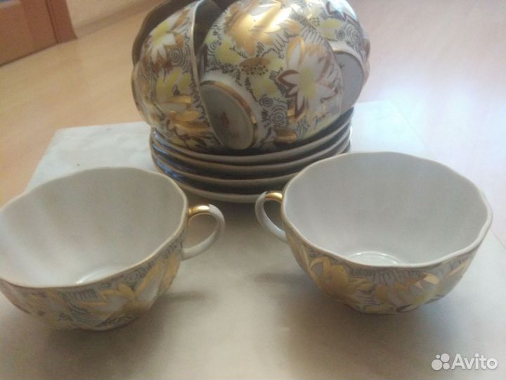 Чашка с блюдцем лфз