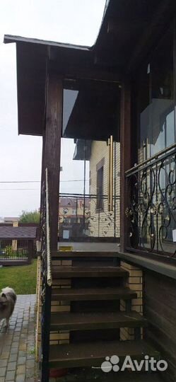 Безрамное остекление гармошка