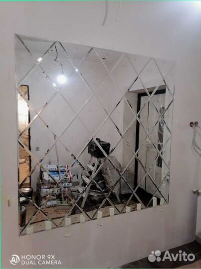 Зеркало, зеркальное панно, зеркальная плитка