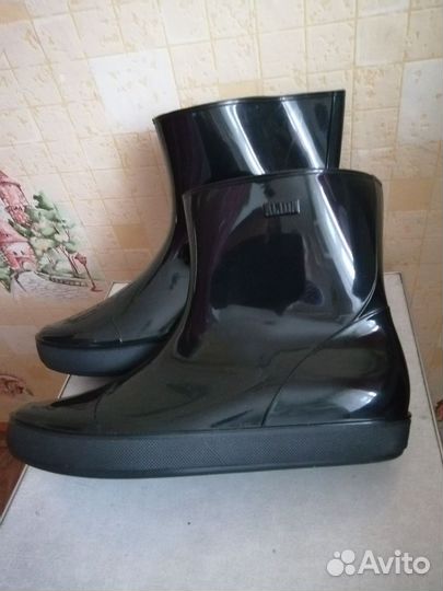 Полусапожки женские 41 размера новые резиновые