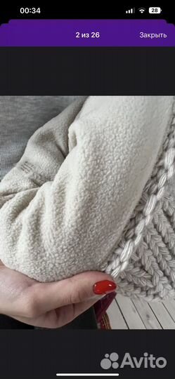 Шапка женская вязаная