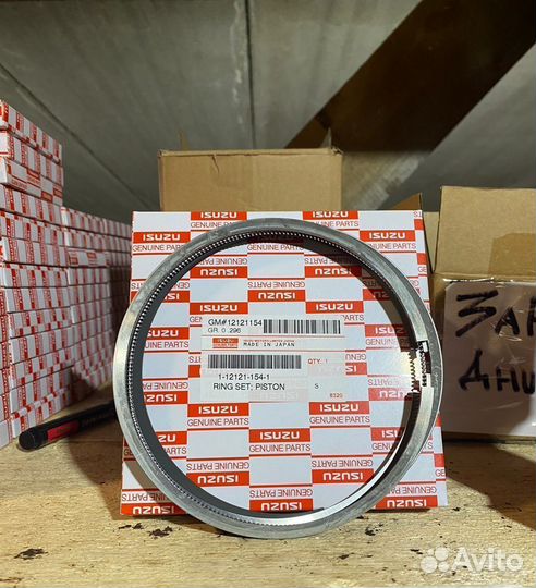 Кольцо поршневое 1-12121-154-1 (6WG1)