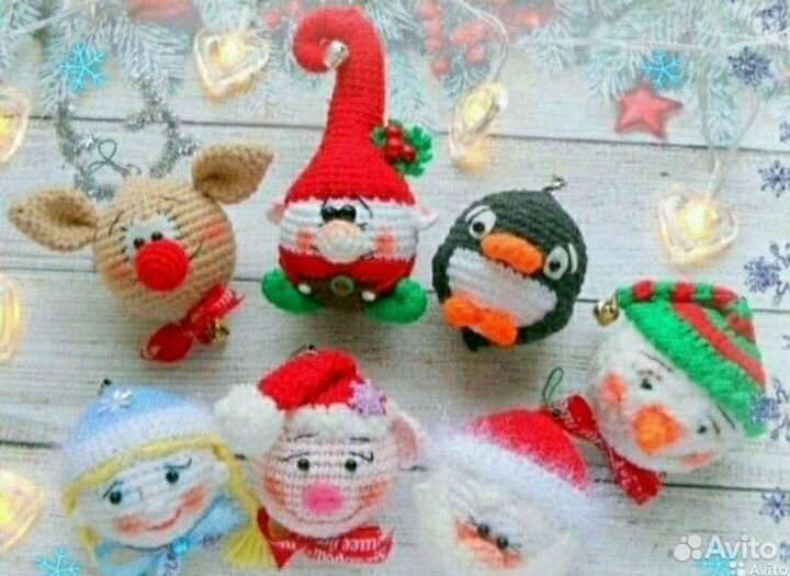 Игрушки на елку (шарики)