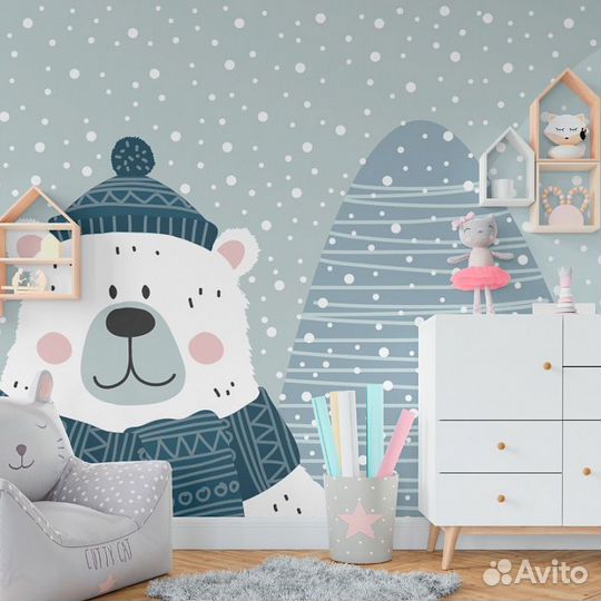 Детские фотообои 