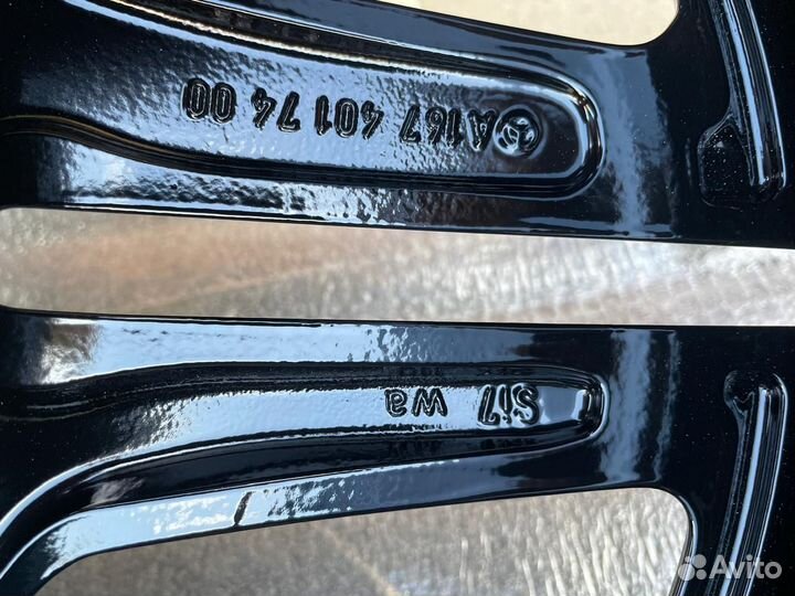 Оригинал диски AMG Mercedes GLS V167 R21 разноширо