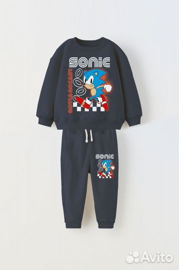 Спортивный костюм zara Sonic 98 104 116 128