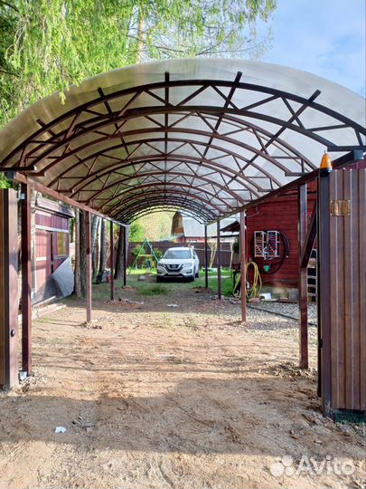 Навес по договору с гарантией