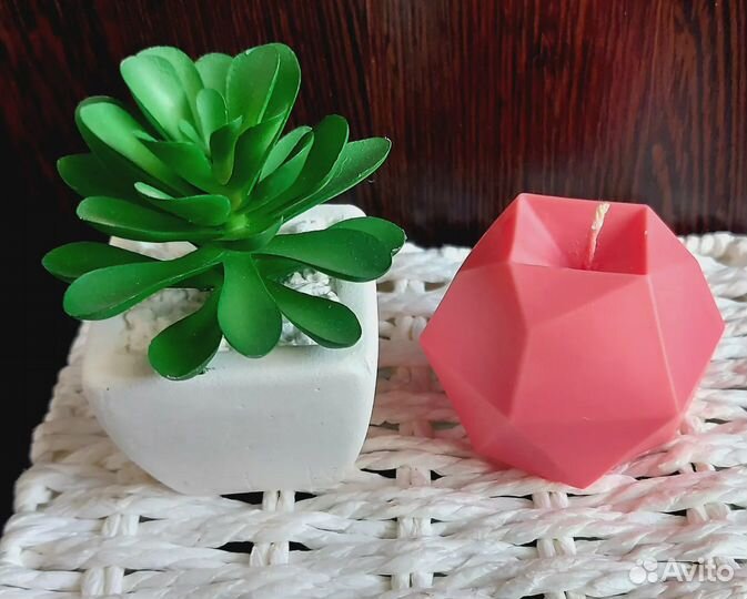 Ароматическая свеча (ручная работа)