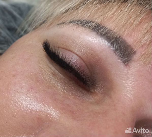 Наращивание ресниц на дому