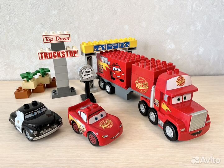 Лего Дупло Дисней тачки Макквин 6 наборов