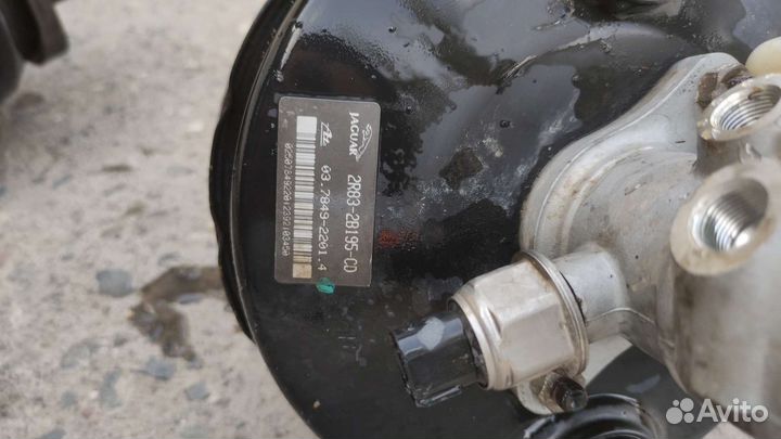 Тормозной вакуум jaguar с тайп