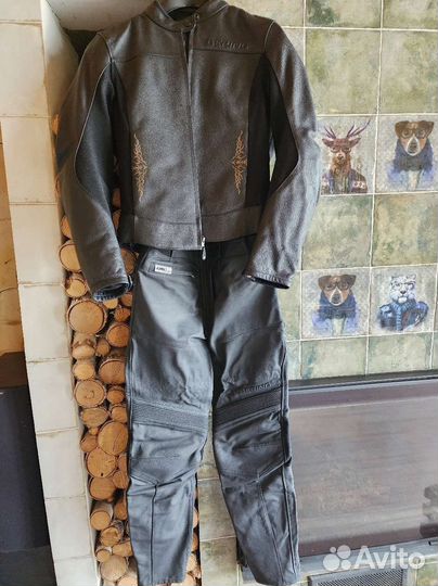 Мотокостюм женский