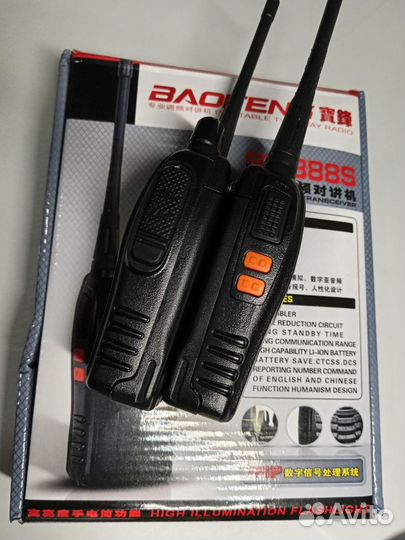 Рация baofeng bf 888s 1 шт в комплекте их 2