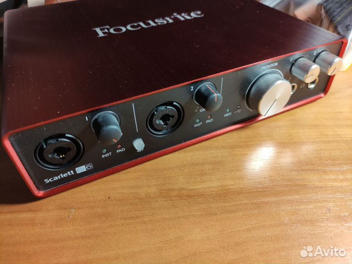 Focusrite Scarlett 2i2 / 6i6 2gen
