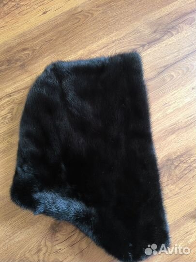 Капор, капюшон норковый