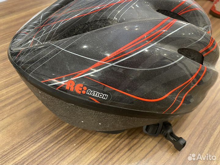 Шлем reaction детский велосипедный/ ролики