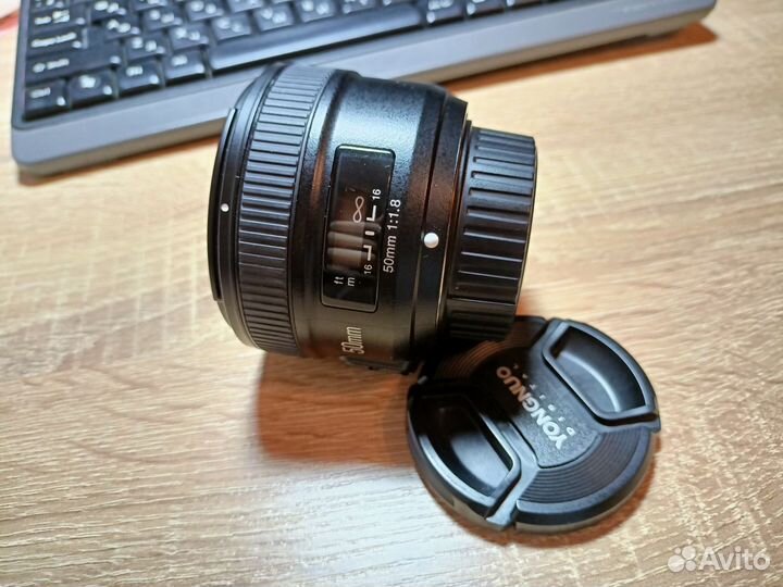 Светосильный объектив 50 mm 1.8G для Nikon