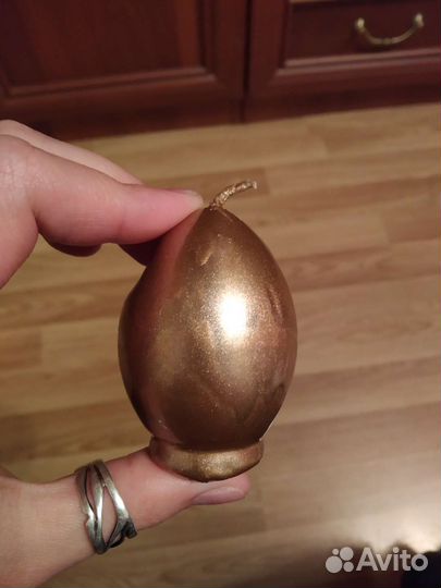 Свеча яйцо (ручная работа)