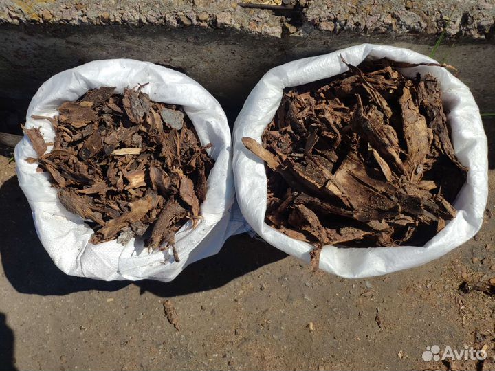 Кора сосновая мульча