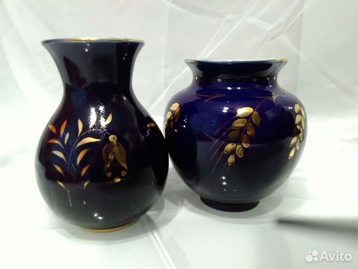 Вазы СССР- гжель