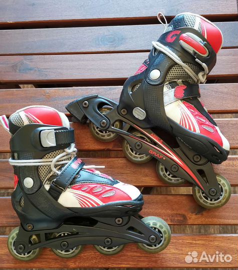 Коньки роликовые Graf р.29-33