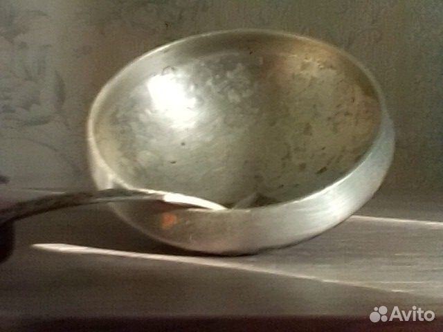 Солонка мельхиоровая СССР