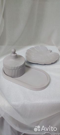 Кашпо из гипса