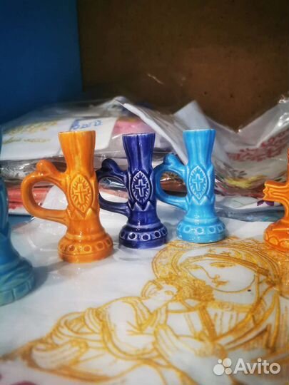 Керамический подсвечник