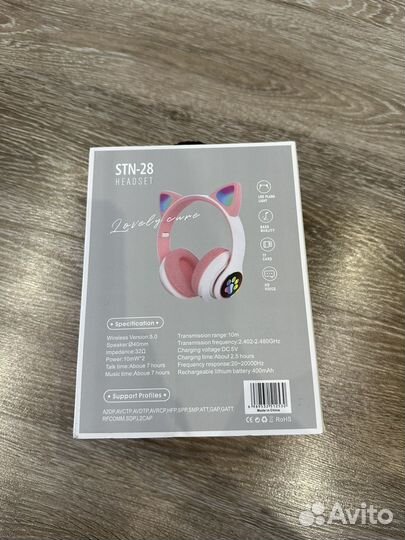 Новые десткие беспроводные наушники STN-28