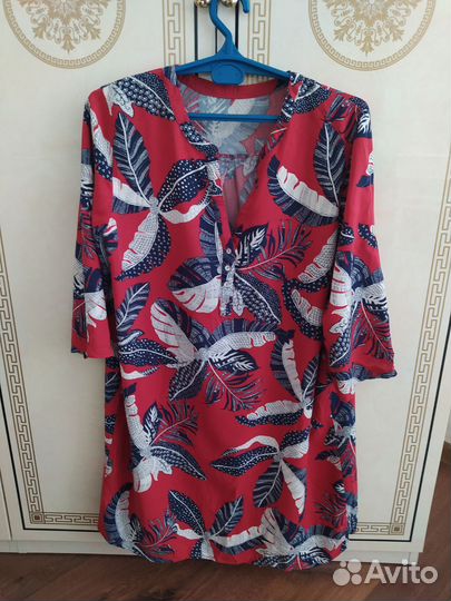 44-50) Новое платье-туника