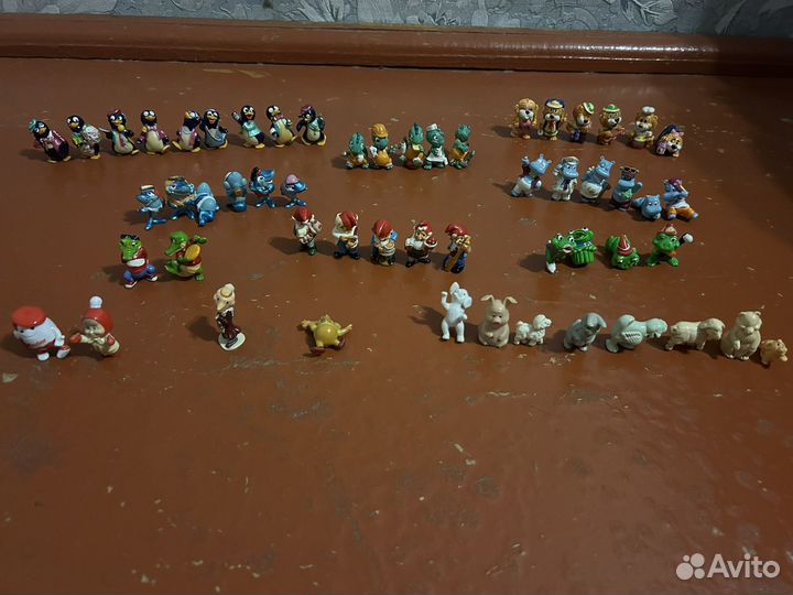 Игрушки из киндера 90х